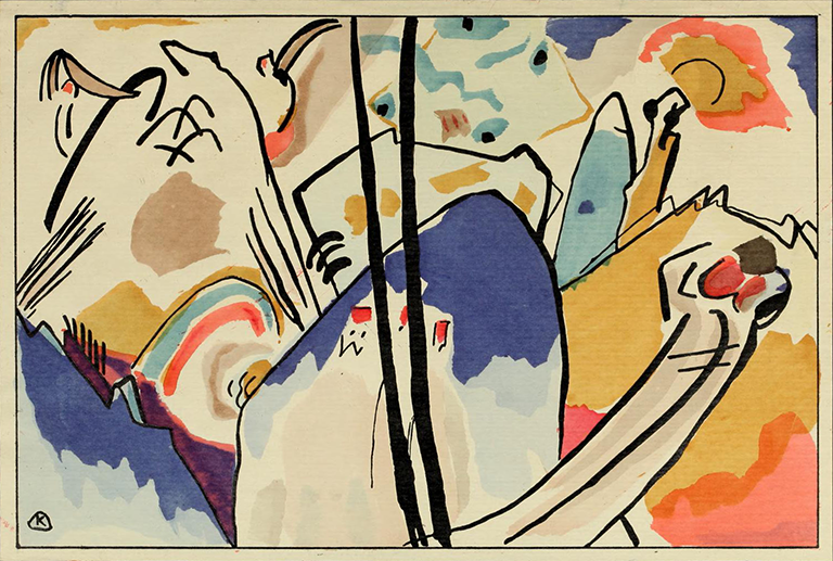 Wassily Kandinsky - Living the Avant Lot 1 November 2023
